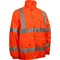 Reflective Apparel ANSI Type R Class 3 Waterproof 3-Seasons Parka, Outer Shell 431ST-OR-6X - alternate 2