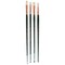 Silver Brush Grand Prix Size 6 Variety Brushes, 4-Piece Set GP-1079 - alternate 3