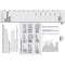 Tabbies BIBLE INDEXING TABS - CLASSIC OT & NT, 80 SILVER-EDGED TABS, 1"L - 1/4" EXT, 10 PKS/BX, 10PK 58339 - alternate 2