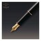 Parker Sonnet Fountain Pen with Gift Box, Medium Fountain Nib, Black Ink, Black/Gold Barrel 1931495 - alternate 5