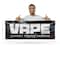 Signmission Vape Shop Lowest Prices, 18 Inch x 48 Inch, Vinyl Banner B-30908 - alternate 3