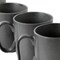 Our Table Landon 6 Piece 15oz Reactive Glaze Coffee Cup Set in Truffle Grey 133140.01 - alternate 5