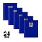 C-Line Products 8-1/2" x 11" Blue Heavyweight 3-Pocket Poly Portfolios, 24EA/BX, 6BX/CT 33945-BX - alternate 5
