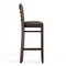 Flash Furniture HERCULES Ladder Back Walnut Wood Restaurant Barstool - Mocha Vinyl Seat XU-DGW0005BARLAD-WAL-MCHV-GG - alternate 8