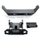 Warn Integrated Winch Mount Bumper Powder Coated Black Steel for VRX and AXON Winches 110698 - alternate 2
