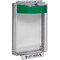 Safety Technology International Universal Stopper Cover, Polycarbonate, Flush Mount, 5 1/2 in W x 8 1/8 in H x 2 5/8 in D STI-13020NG - alternate 1