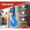 Mytee Products 3/8 in Grade 100 Cradle Clevis Grab Hook for Lifting 8,800 LBS WLL, 2PK GH38-G100x2 - alternate 8