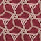 Homeroots 3' X 5' Burgundy And Gold Geometric Washable Indoor Outdoor Area Rug 613470 - alternate 7