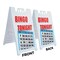 Signmission Bingo Tonight, A-Frame & 2 Decals Installed, Heavy-Duty Plastic Frame SBHD-D-2436-Bingo Tonight - alternate 4