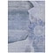 Homeroots 10' X 14' Sky Blue And Indigo Floral Washable Indoor Outdoor Area Rug 582247 - alternate 6