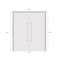 Vdomdoors Steel Double Doors Deux 1713 Natural Oak Stainless Inserts Single Modern Painted DEUX1713DEXD-OAKB-RH-W72 x H80 - alternate 12
