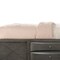 Homeroots Gray Solid Wood Queen With Ten Drawers Bed Frame 318716 - alternate 5