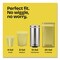 Glad ForceFlex Kitchen Drawstring Trash Bags, Drawstring, 13 gal, Unscented, 23.47 x 25.38, White, 330PK 22541 - alternate 9