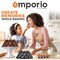 Emporio Kitchen Baking Pan Two-Layered Nonstick Gray Marble Coating Al. Fluted Cake Pans Oven Safe Up To 450 DegF EMPKBTP146 - alternate 7