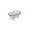 Homeroots White Bathtub Decorative Sculpture 399646 - alternate 6