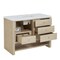 James Martin Vanities Marigot 48" Single Vanity, Sunwashed Oak, w/ 3 CM Siberian Silestone Top D404-V48-SWO-3SFR - alternate 10