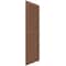 Ekena Millwork True Fit PVC, Two Equal Louver Shutters, Burnt Toffee, 15W x 44H, PR TFP101LVF15X044BT - alternate 15