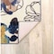 World Rug Gallery Modern Bright Flowers Non-Slip Area Rug 9 ft x 12 ft Cream 503CREAM9X12 - alternate 4
