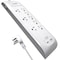 Digital Energy 8-Outlet USB-A and USB-C Surge Protector Power Strip, 72 In.; White DEE1-1116 - alternate 6