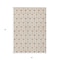 Homeroots 3' X 5' Salmon And Beige Geometric Washable Indoor Outdoor Area Rug 595763 - alternate 7
