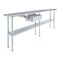 Amgood 14 in. x 96 in. Stainless Steel Table With Drawer AMG WT-1496 + DRAWER-1510-Z - alternate 1