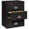 Fireking 25-3/16" W 3 Drawer Fire-Resistant Lateral File Cabinet, Black, Letter/Legal 3-3122-CBL - alternate 3