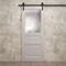 Sartodoors Modern Barn Door 18 x 80 inches, Ego 5011 Painted White Oak, 6.6FT Rail Track Heavy Hardware Set ,  EGO5011BD-B-PWO-18 - alternate 6