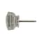 Homeroots Set of Six Clear Glass Drawer Pull Knobs, 6PK 635793 - alternate 3