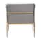 Baxton Studio Ilmari Velvet Lounge Chair 270-14713-ZORO - alternate 7