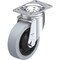 Blickle Swivel Plate Caster, Solid Rbr, 4", 400 lb. L-POEV 100KA-12-SG - alternate 1