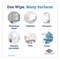 Clorox Cleaner Disinfectant Wipes, 1-Ply, 6.75" x 8", White, 85/Can, PK6 31757 - alternate 23