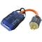 Ac Works Power Strip Cord, STW, 5-15/20R, L21-20P, 1.5 ft., Orange L2120CBF520 - alternate 7