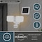 Vaxcel 2 Light Solar Powered Outdoor Security LED Flood Light White, Motion Sensor, Dusk to Dawn T0722 - alternate 13