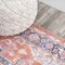 Jonathan Y Maris Ornate Medallion Machine-Washable Terracotta/Navy 8 ft. x 10 ft. Area Rug WSH109A-8 - alternate 6