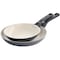 Spice By Tia Mowry Savory Saffron 2 Piece Ceramic Nonstick Aluminum Frying Pan Set in Grey 96321.02RR - alternate 1