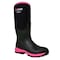 Dryshod Womens Legend MXT Adventure Hi Rubber Boots, Pull-On, Waterproof, Black/ Pink, Size 8 LGX-WH-BKPN-008 - alternate 8