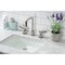 Kingston Brass Widespread Bathroom Faucet with Push Pop-Up Drain, Polished Nickel KS1456TKL - alternate 5