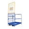 Vestil Work Platform w/84" Expand Back, 36x48, 33-3/8 in. W, 45-3/8 in. D, 1,000 lb. Load Capacity WP-3648-84B - alternate 8