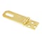 Prime-Line Door and Gate, Safety Hasp Hinge Latch with Fixed Staple 2-1/2 inch with Screws, Brass Plated U 117056 - alternate 7