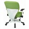 Space Seating Pulsar Padded Seat Managers Chair, Green 5200W-6 - alternate 2