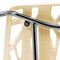 Leisuremod Modern Asbury Dining Chair with Chromed Legs, Cream, 2PK AC16CR2 - alternate 8