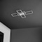 Jonathan Y Palco 39" Contemporary Minimalist Metal Adjustable Dimmable Geometric Integrated LED Flush Mount, Whi JYL7152B - alternate 10