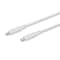 Monoprice USB4 Gen 2 Silicone Cable 6ft White, 2PK 48849 - alternate 3