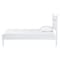 Baxton Studio Callison Spindle Platform Bed, White, Twin 271-14733-ZORO - alternate 7