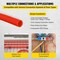 Vevor 1/2in x 300ft feet Pex Tubing Oxygen Barrier O2 EVOH Pex-B Red Radiant Floor Heat P131-7-300R - alternate 4