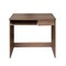 Homeroots Minimalist Walnut Computer Table with Keyboard Tray 475983 - alternate 1