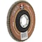 Neiko Aluminum Oxide Flap Disc, 40 Grit, Flat Type #27, 10 Pack 11106A - alternate 4