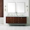 James Martin Vanities Amberly 72'' D Vanity, Mid-Century Walnut w/ Victorian Sil Top w/FreePower Wireless Charger 670-V72-WLT-FVSL - alternate 9