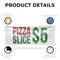 Signmission Pizza Slice $5, 36 Inch x 96 Inch, Vinyl Banner B-96-30809 - alternate 3