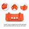 Mytee Products 80 Pcs 4inx10in Orange Flatbed Corner Protector V Shaped with Carrying Case, 4PK PCP10-20PACK-ORANGEx4 - alternate 9